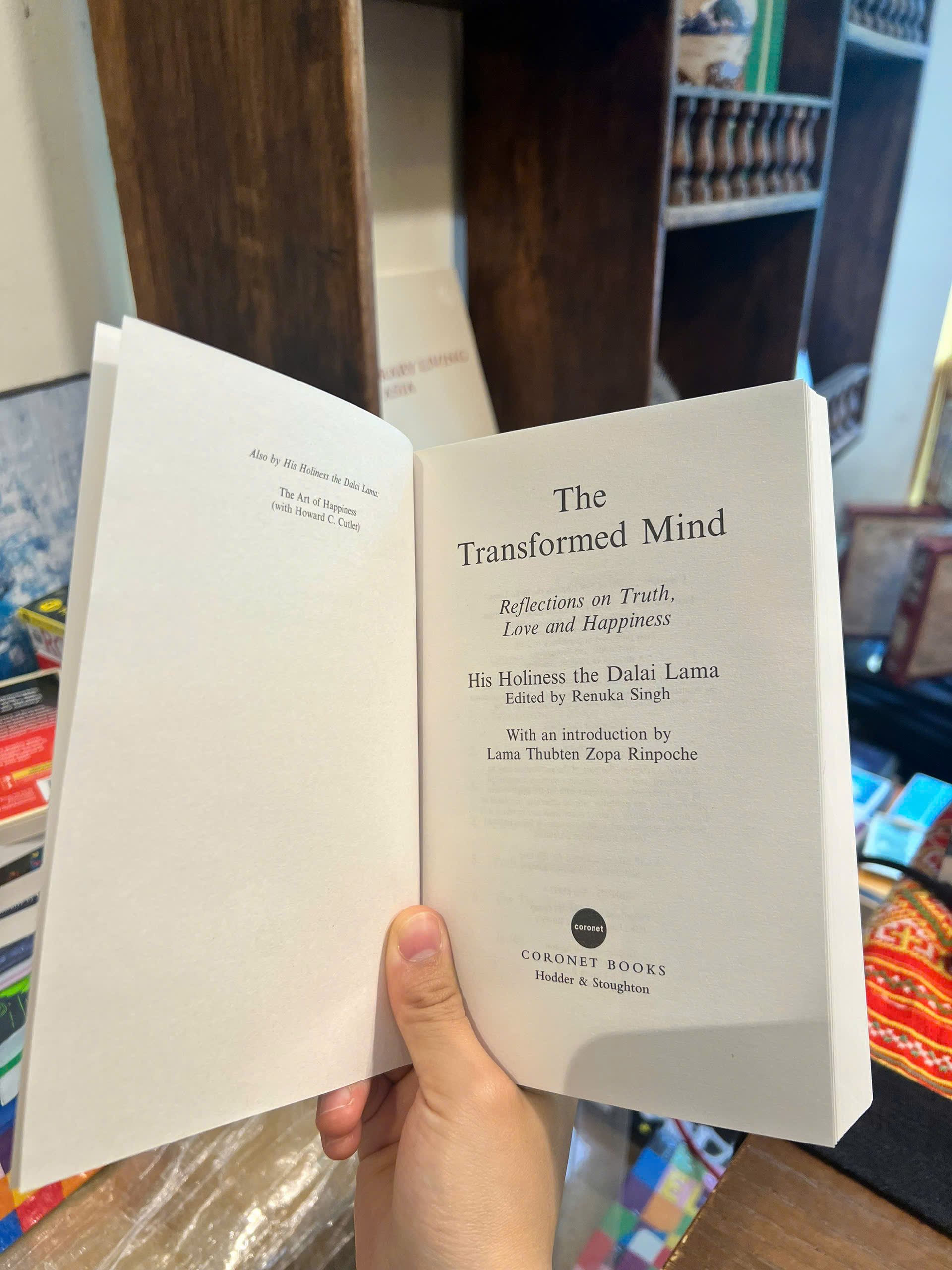 Sách - The Transformed Mind by Dalai Lama XIV | Spirituality / Buddhism / Ngoại văn Nhập khẩu
