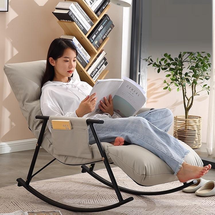 Ghế bập bênh thư giãn cao cấp - Ghế sofa lười thông minh nhiều màu sắc lựa chọn - Có Video Và Ảnh Thật