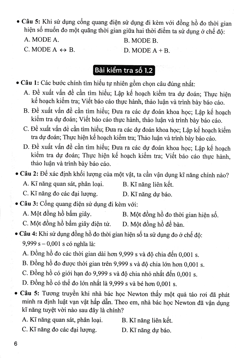 Sách tham khảo- Đề Kiểm Tra, Đánh Giá Vật Lí 7 - Khoa Học Tự Nhiên (Bám Sát SGK Kết Nối Tri Thức Với Cuộc Sống)_HA