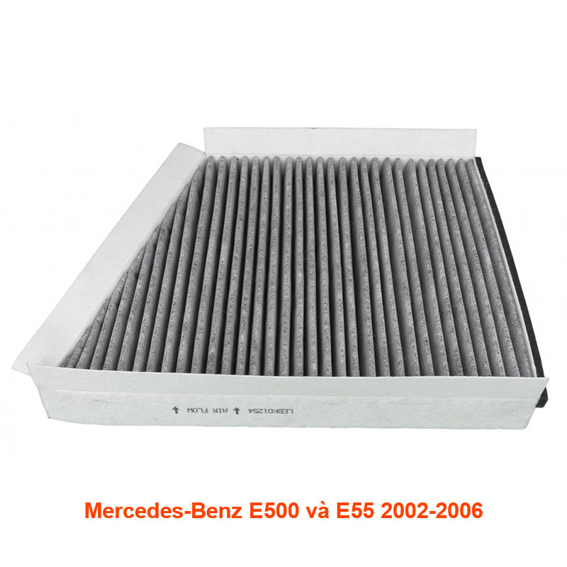 Lọc gió điều hòa than hoạt tính cho xe Mercedes-Benz E500 và E55 W211 2002, 2003, 2004, 2005, 2006 A 211 830 00 18 mã AC0076C-7