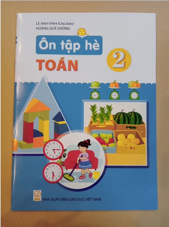 Sách - Combo Ôn tập hè toán + tiếng việt 2