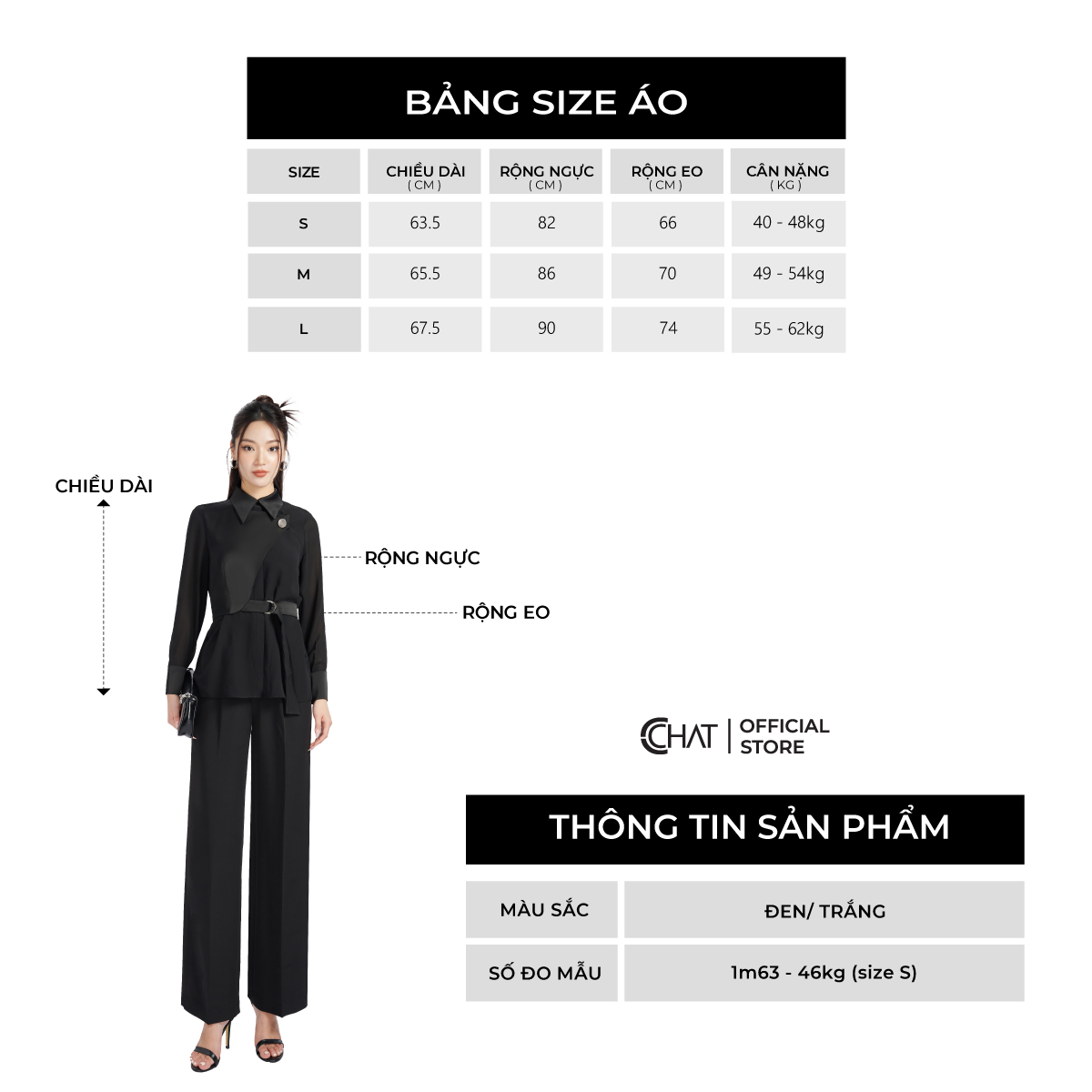Áo Sơ Mi Nữ Kiểu Dập Ly Tà Bong Kèm Phụ Kiện Chất Chiffon Cao Cấp 53FDH8016ST