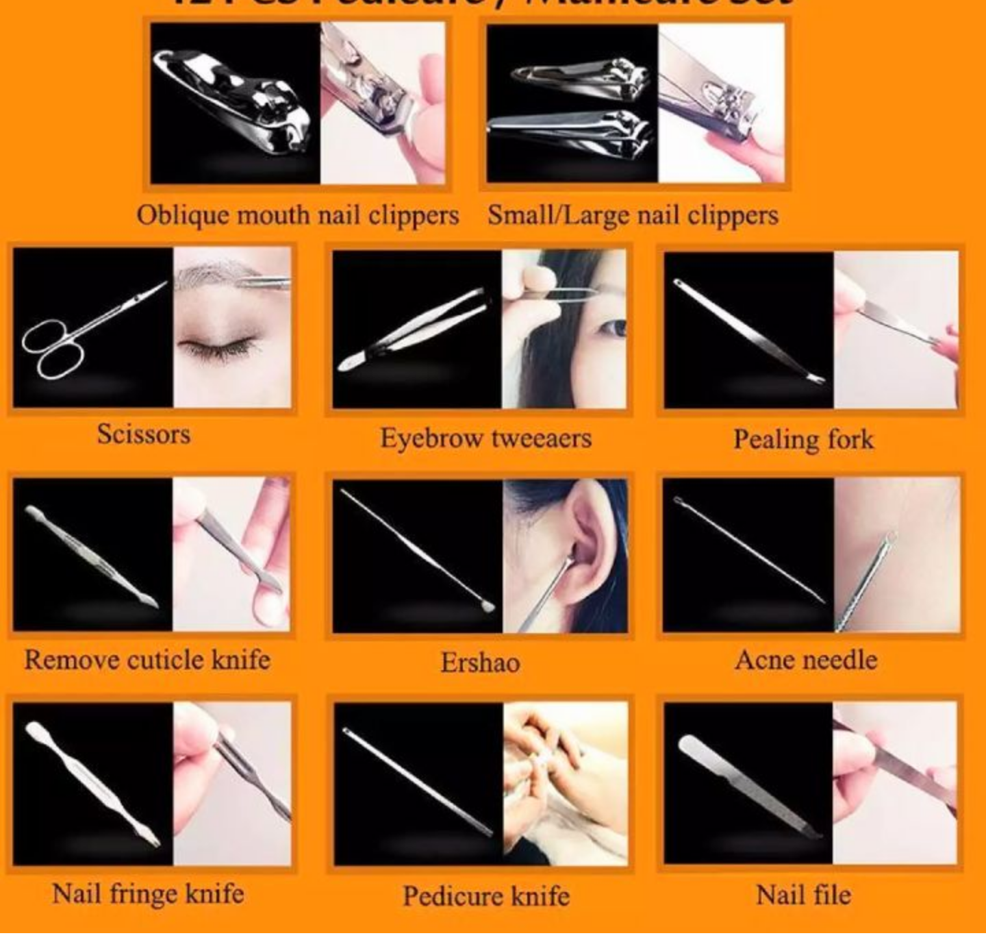 BỘ DỤNG CỤ LÀM MÓNG BẤM MÓNG TAY MÓNG CHÂN ĐA NĂNG TIỆN DỤNG MẪU MỚI HÀNG CAO CẤP