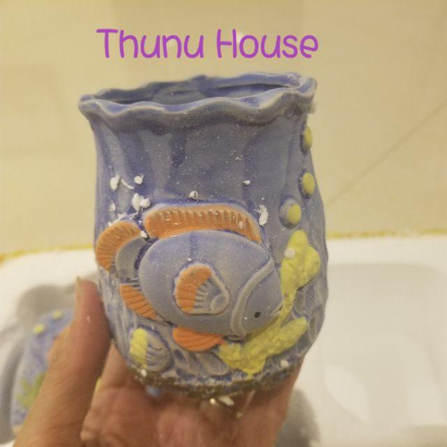 5 Chậu hình cá mini