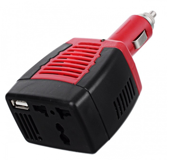 Bộ Chuyển Tẩu Xe Hơi 12V Sang Điện 220V USB 2.1a