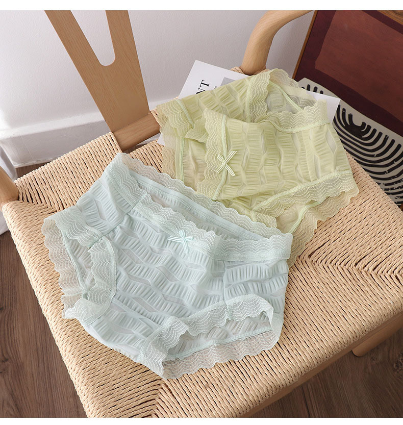 Quần Lót Nữ Cao Cấp Thun Lạnh Viền Ren Kiểu Nhún Siêu Mềm Mát Đáy Quần Cotton Kháng Khuẩn Thoáng Khí Freeship Quần Chip Nữ QL10 - Freesize từ 40-60kg