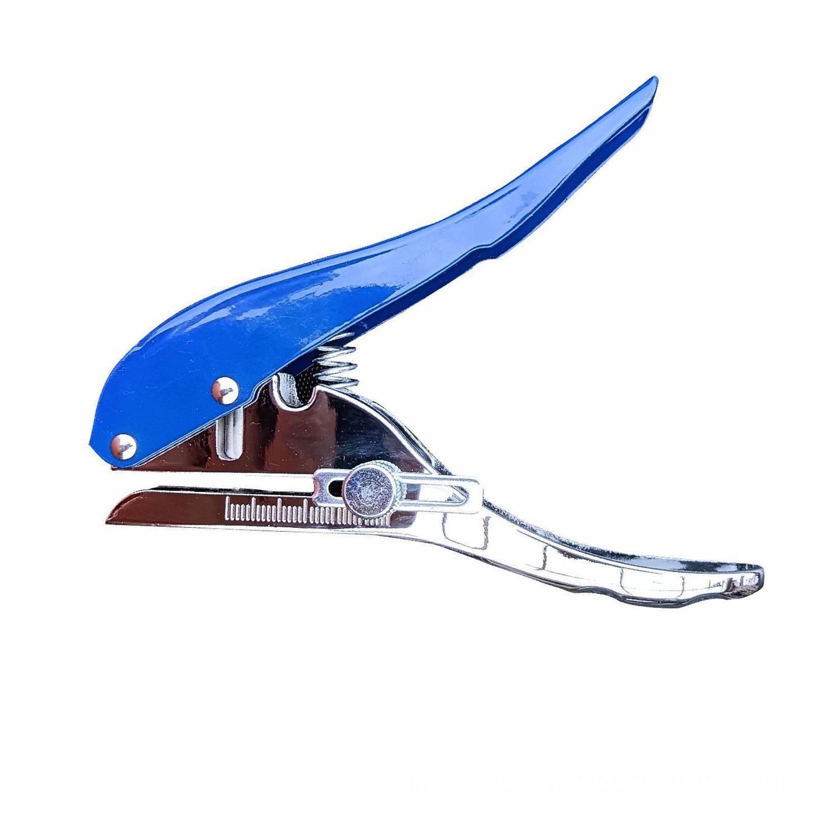 Single Hole Punch Hole Puncher 8mm Durable Zinc Alloy 25 Sheet Punch Capacity Paper Punch Punching Pliers for Paper Cards Cardboard Supplies