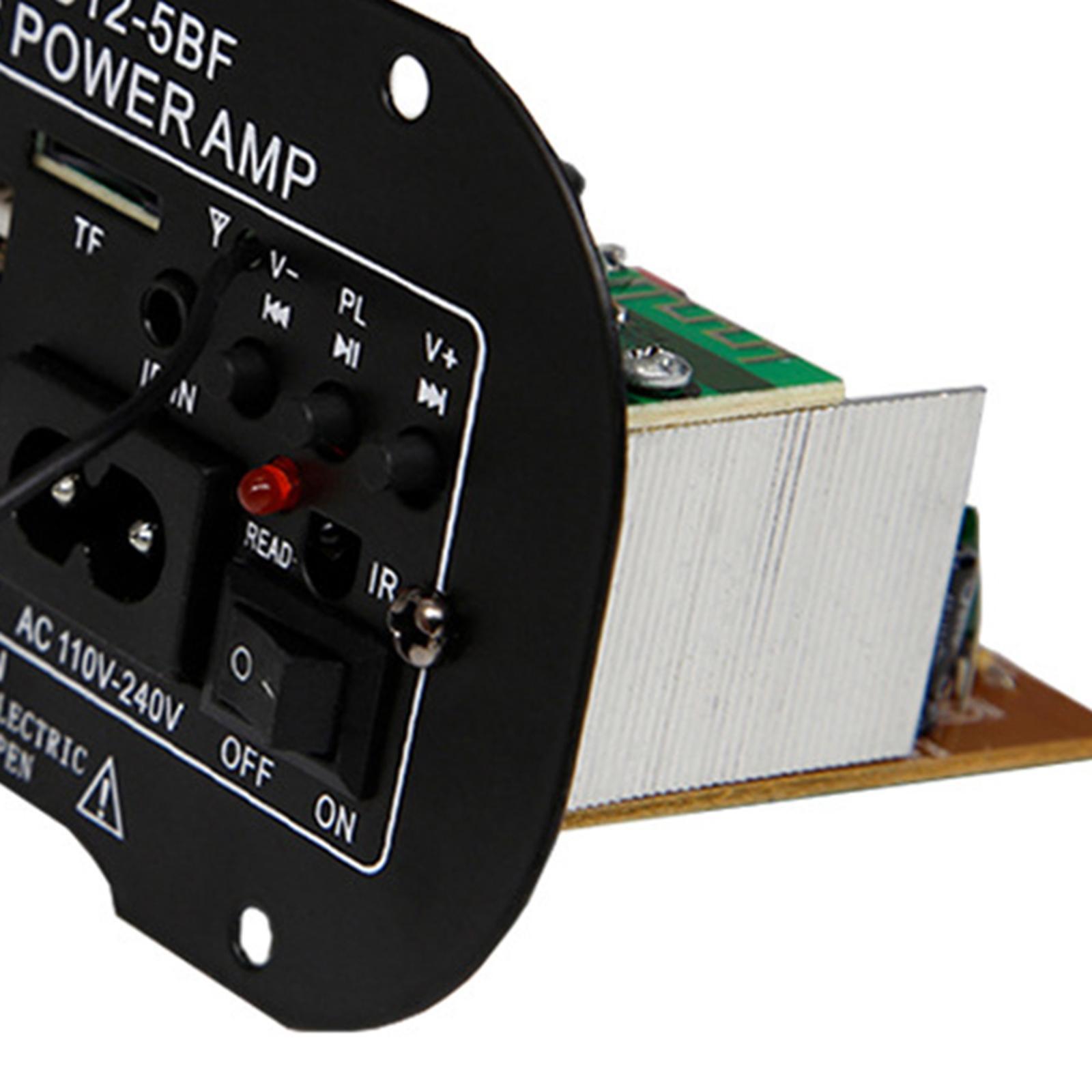 Hi Bass Power Subwoofer AMP Board Mini Digital Amplifier Radio TF USB