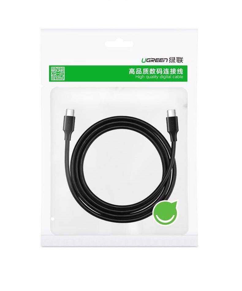 Hình ảnh Cáp USB Type-c To Type-c 1.5M Ugreen 50998 - Dây 2 Đầu Type-c Hàng Chính Hãng