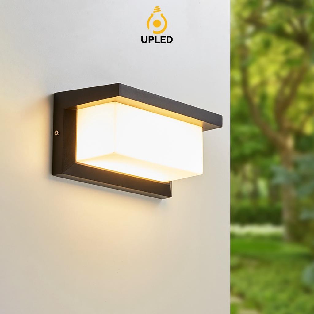 Đèn gắn tường ngoài trời UPLED chống nước cao cấp LED trang trí hiên nhà, sân vườn