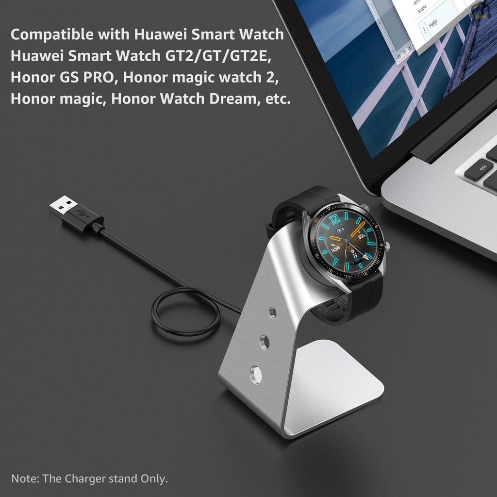 Đế sạc từ tính bằng hợp kim nhôm cho đồng hồ thông minh GT2/GT/GT2E/Honor GS PRO