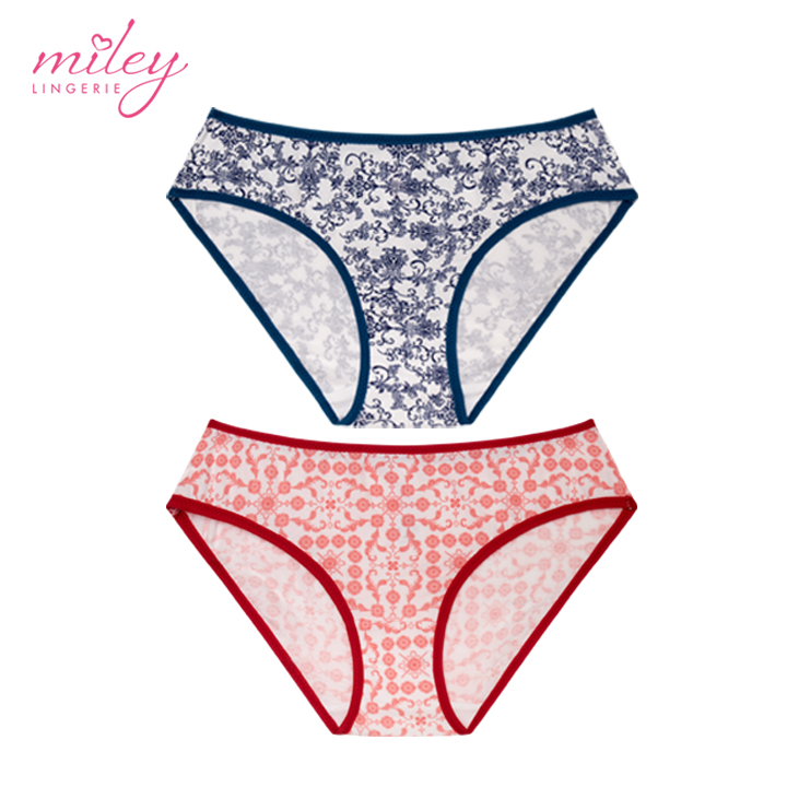 Combo 2 quần lót nữ cotton co dãn 4 chiều Flexi Miley Lingerie