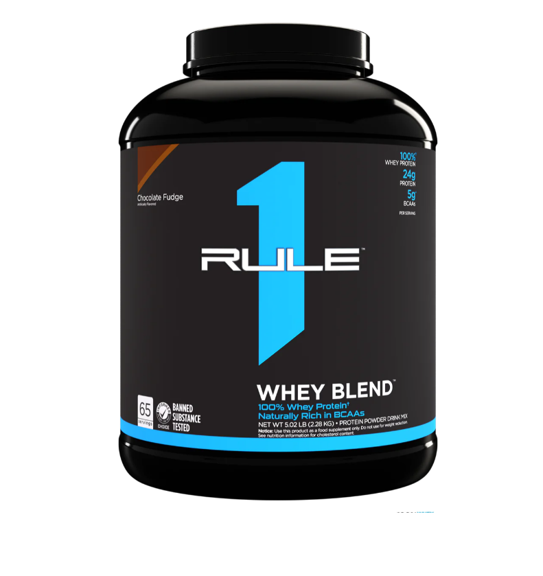 Sữa tăng cơ Rule 1 Whey Blend 64-69 servings - 2.2kg tặng Rule 1 Shaker -  COOKIES &amp; CREAM - Rule 1 Shaker 600ml