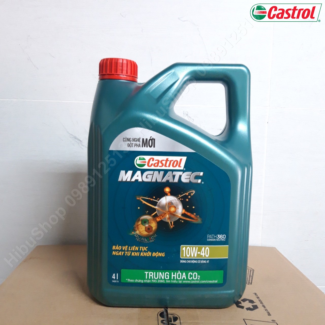 Dầu Tổng Hợp Bán Phần CASTROL MAGNATEC 10W40 API SN 4 LÍT