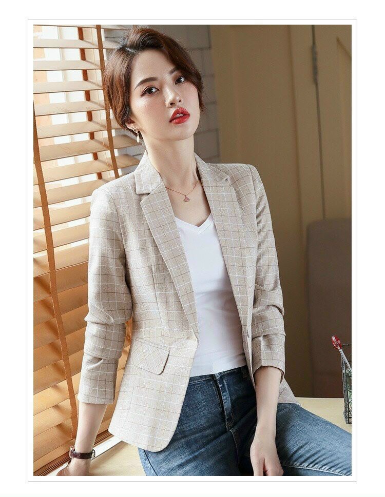 Áo khoác vest blazer nữ phong cách Hàn Quốc Hati store