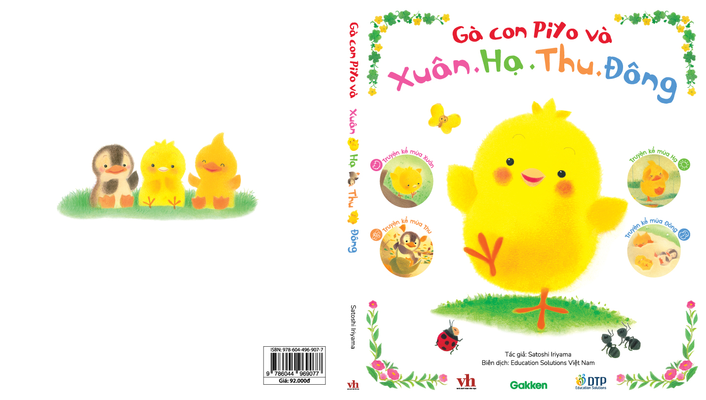 Gà con Piyo và Xuân Hạ Thu Đông