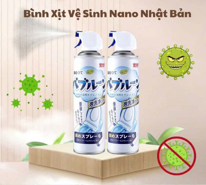 Dung Dịch Vệ Sinh Rửa Toilet Nano