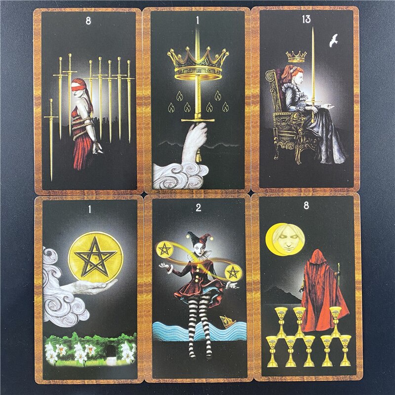 [Size Gốc] Bộ Bài Dancing in the Dark Tarot A5