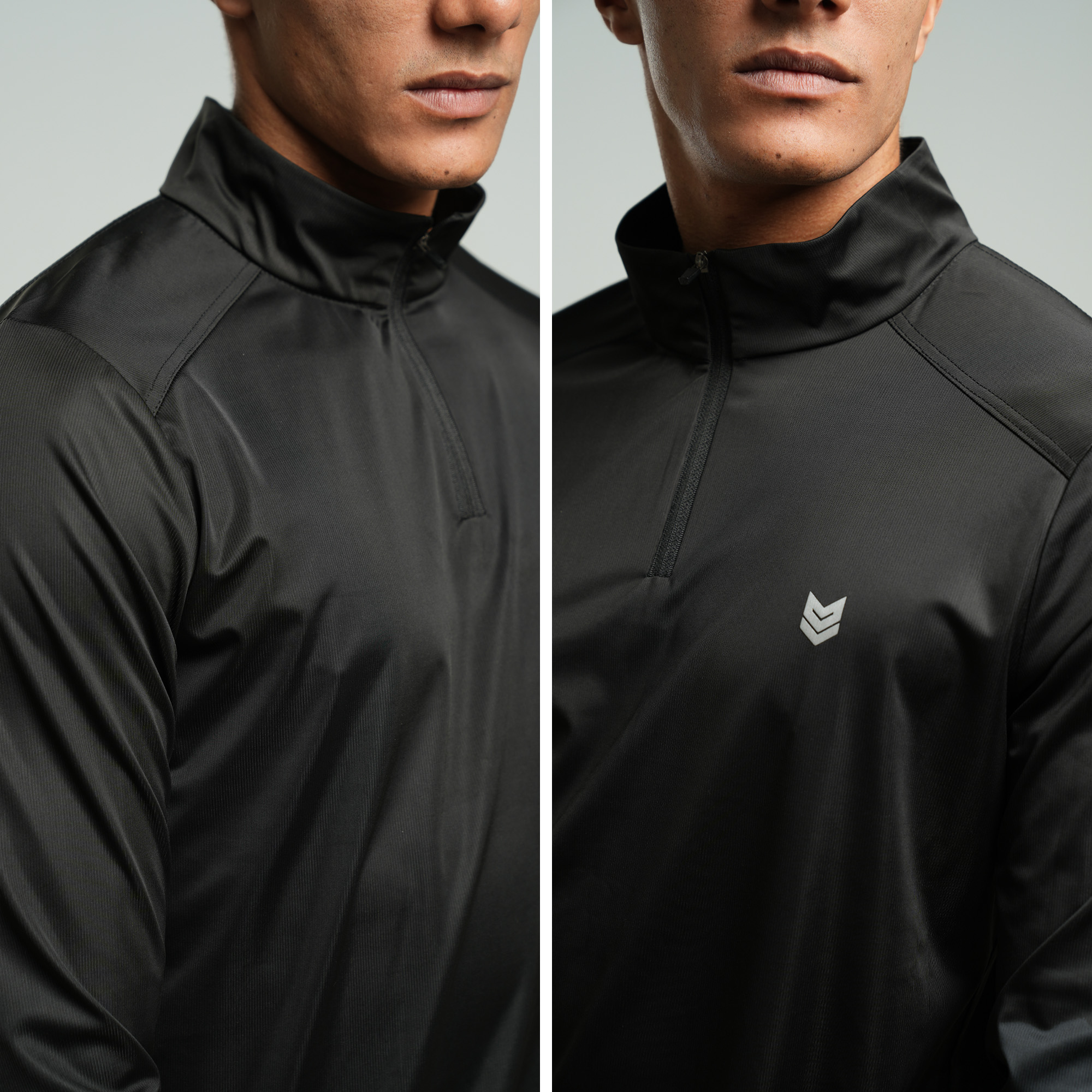 Áo dài tay Redikick Half zip Training Top co giãn Bóng Rổ Pickle ball Gym Chạy Bộ Bóng Đá Tennis