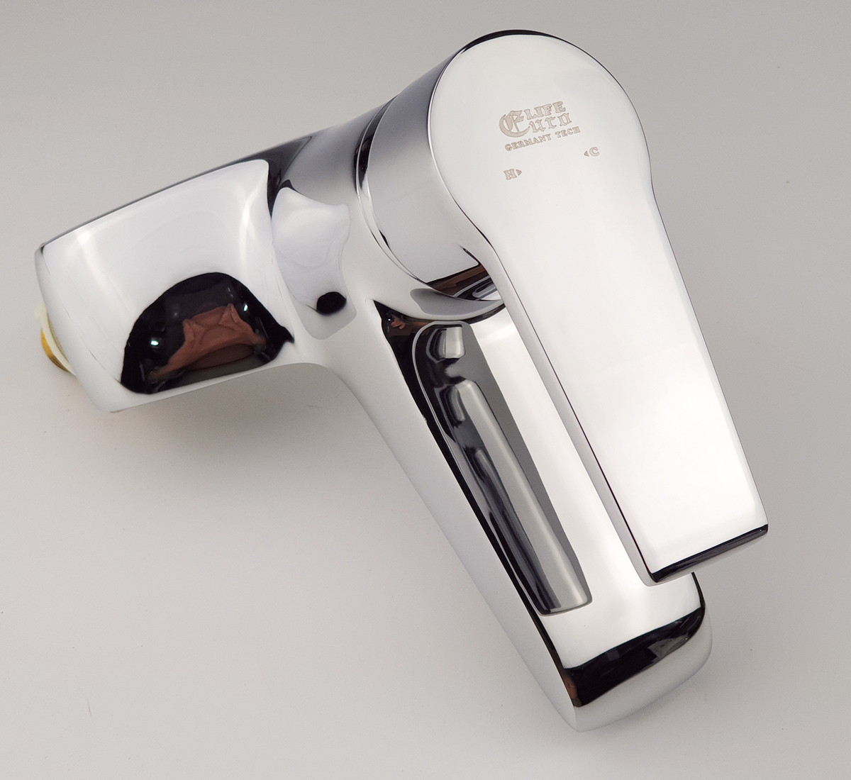 Vòi Lavabo nóng lạnh 2 chân Đồng mạ Chrome Eurolife EL-AZA03-1