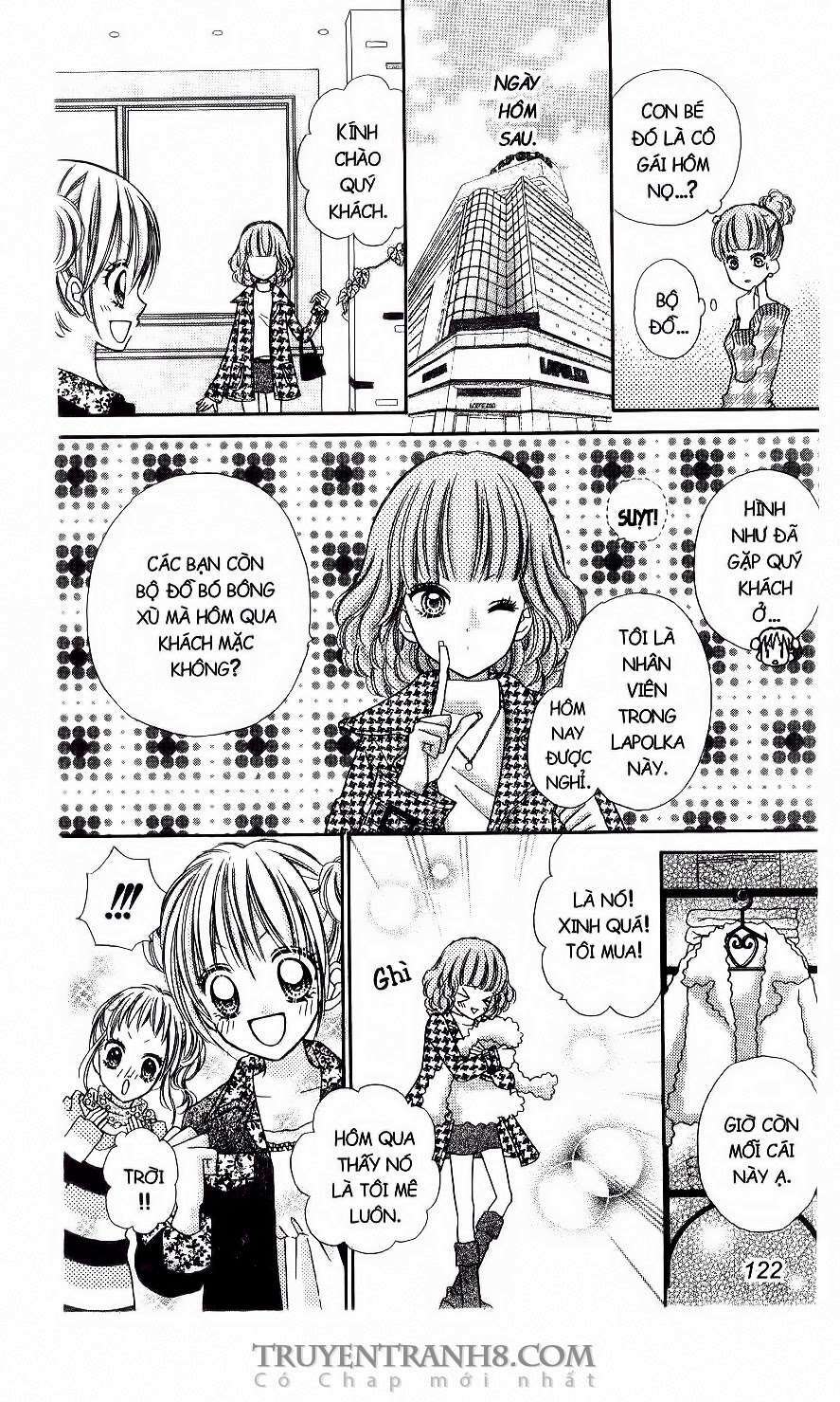 tiệm thời trang, love cotton chapter 17 7