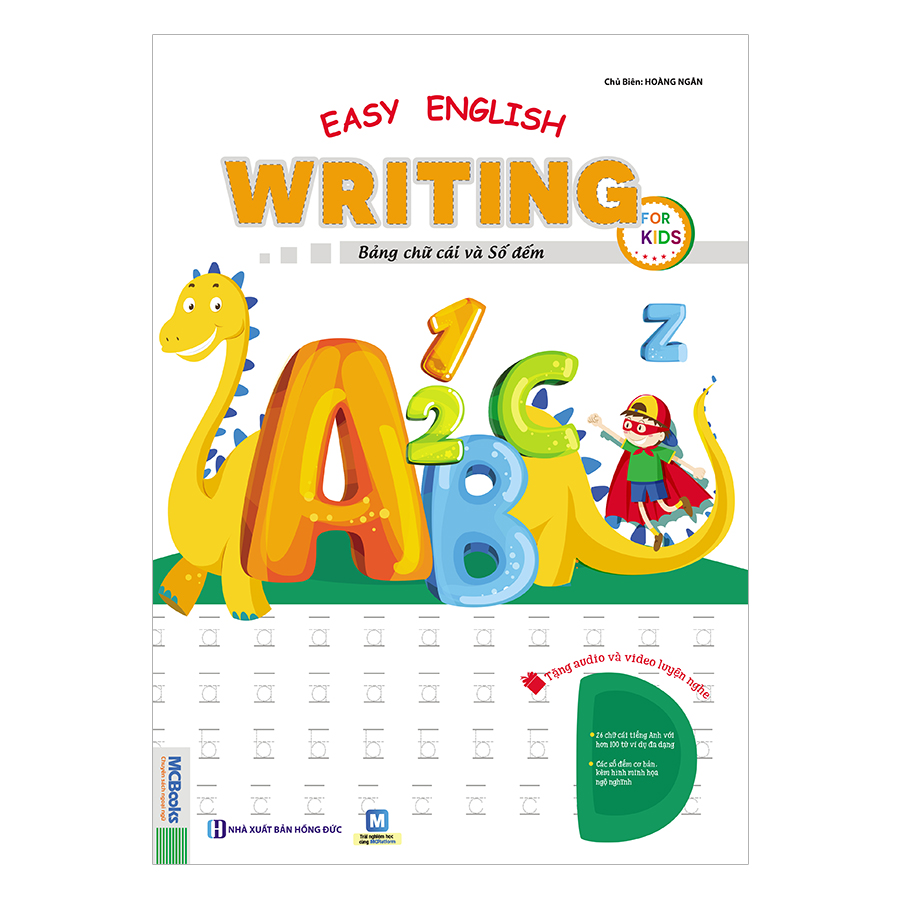 Easy English Writing For Kids Bảng Chữ Cái Và Số Đếm Cho Trẻ