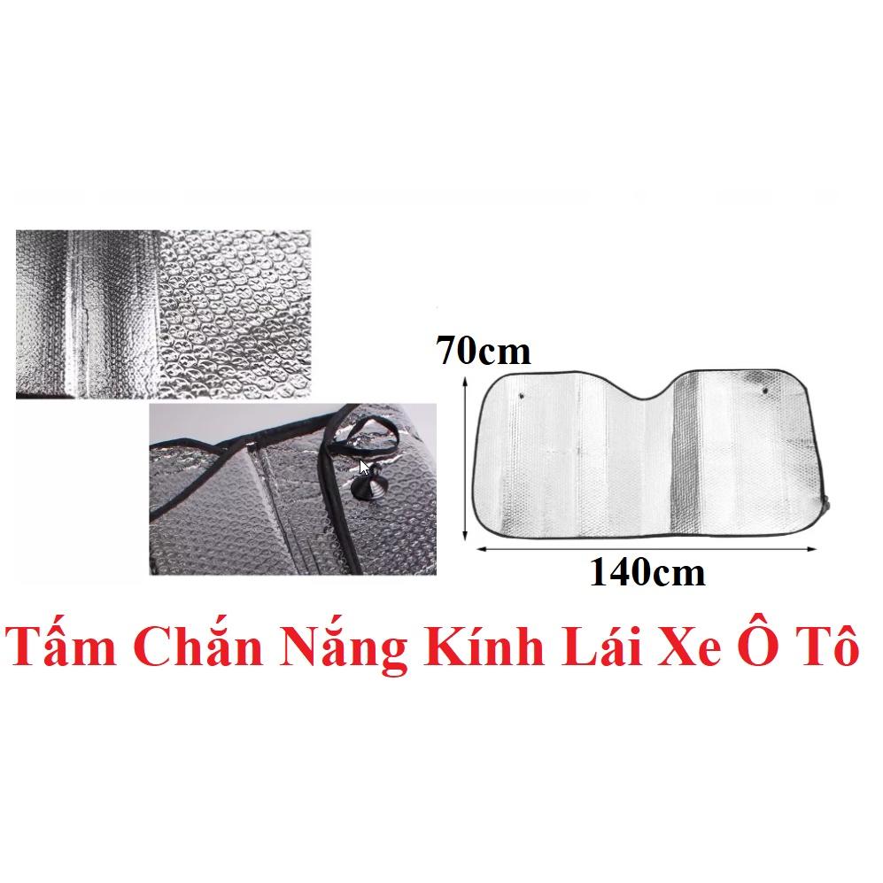 Tấm Chắn Nắng Kính Lái Xe Ô Tô 3 Lớp Cách Nhiệt Hiệu Quả, Bên Trong, Bên ngoài