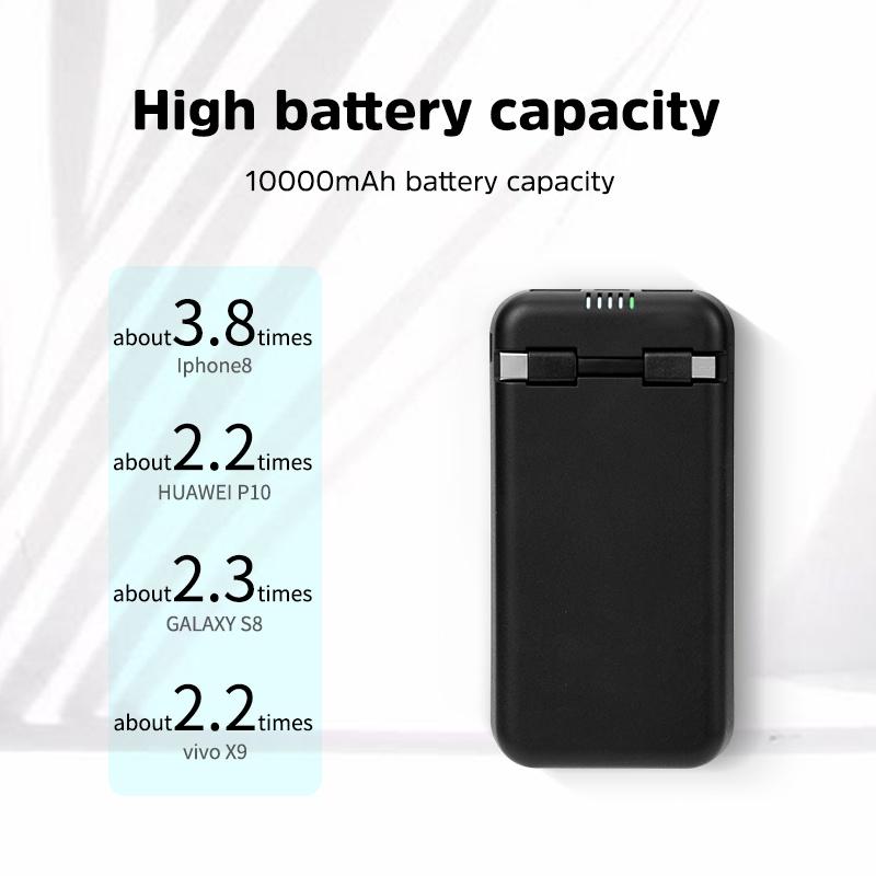 Sạc dự phòng 10000mAh BASIKE USB*2 Cho iPhone Huawei Samsung