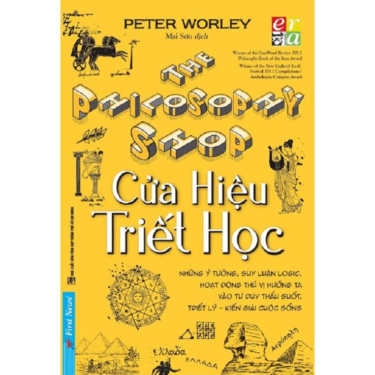 Sách - Combo Cửa hiệu triết học (Bìa cứng) + Đánh thức con người phi thường trong bạn (Bìa cứng) - FirstNews