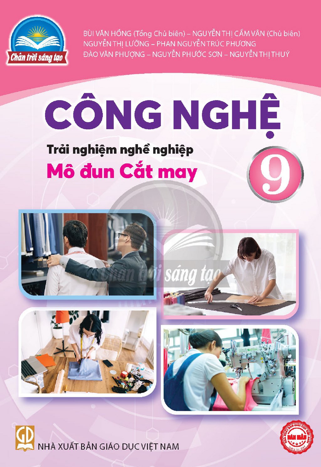 Sách giáo khoa Công Nghệ 9- Cắt may- Chân Trời Sáng Tạo (Kèm Nilon bọc Sách)