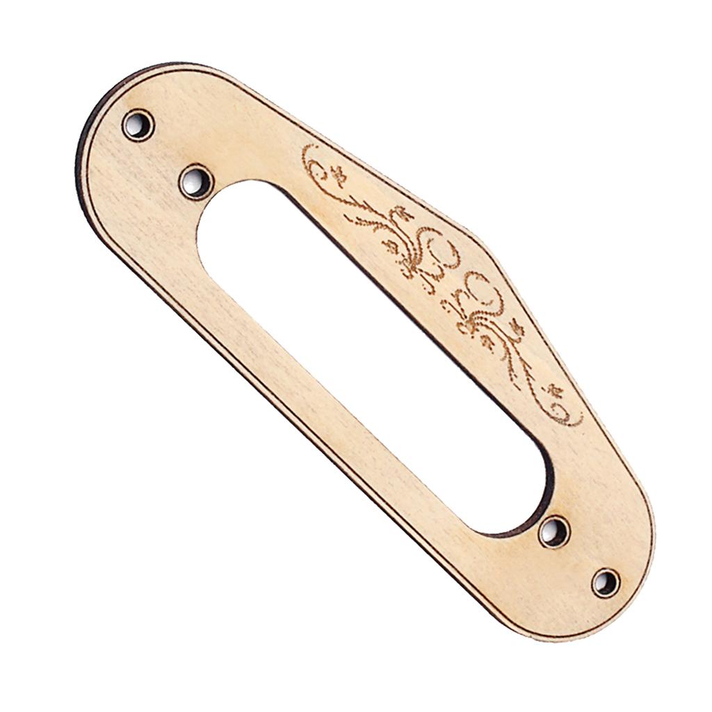 Gỗ Phong Đơn Cuộn Dây Thu Gắn Nhẫn TL Phần Guitar Phụ Kiện