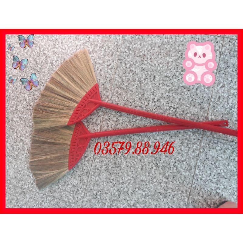 Chổi Quét Nhà Cán Nhựa Cao Cấp dài 105cm xòe 50cm