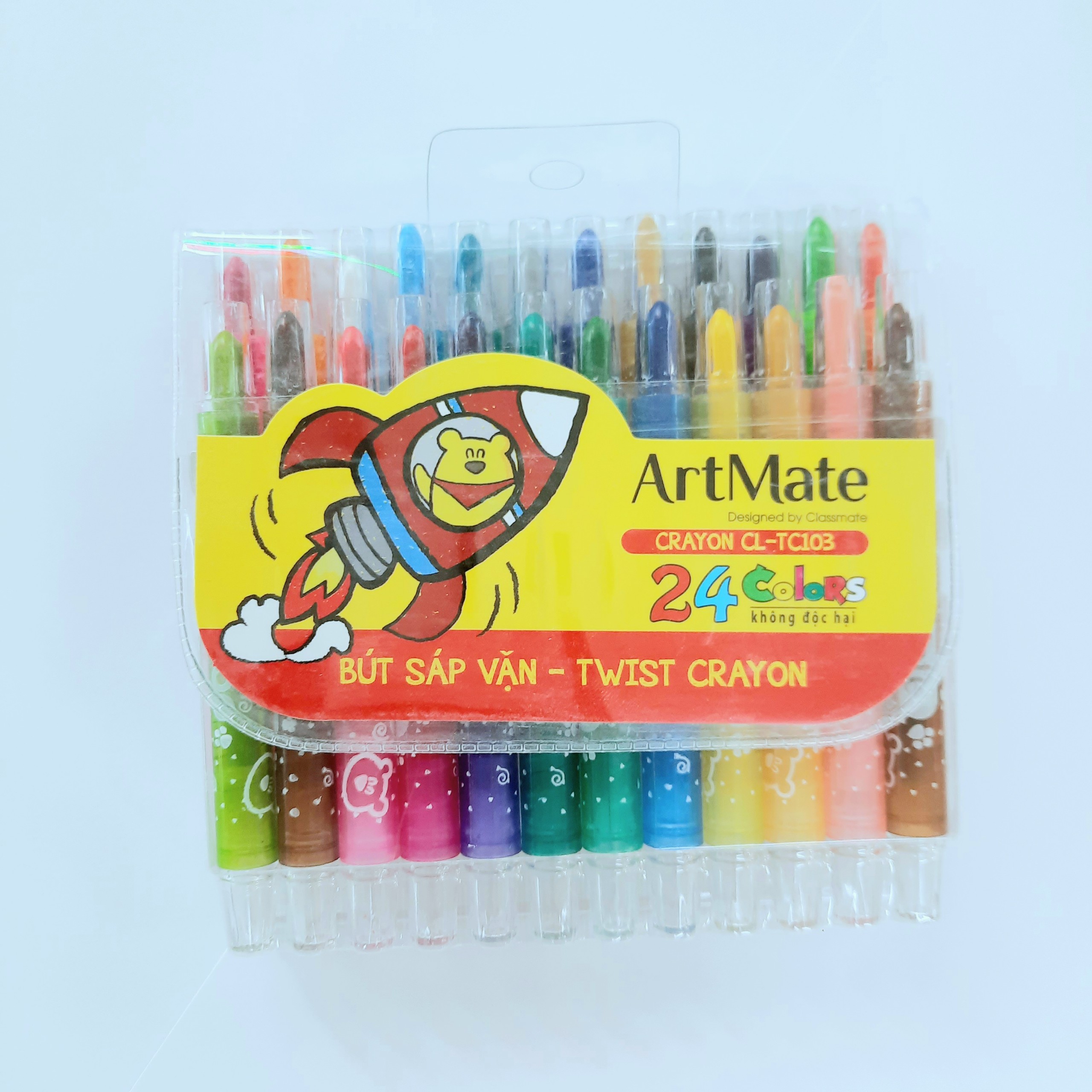 Bút sáp vặn Artmate crayon CL-TC103