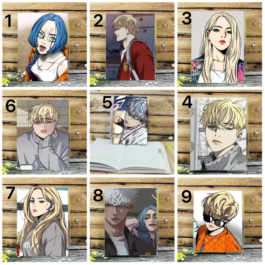 Sổ tay Owen Knight kèm bút a6 / sổ viết anime owen knight bl