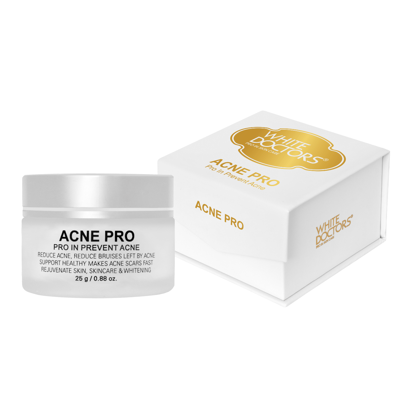 Kem Giảm Mụn, Thâm Mụn, Sẹo Mụn White Doctors Acne Pro