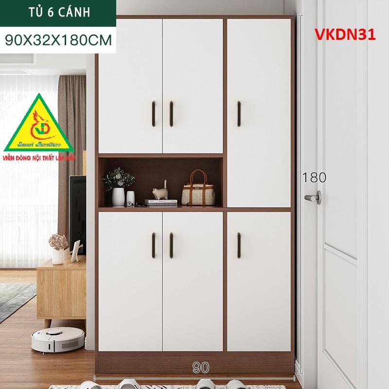 Tủ Để Giày, Tủ Đựng Đồ Đa Năng Đơn Giản Hiện Đại VKDN31 - Nội thất lắp ráp Viendong Adv