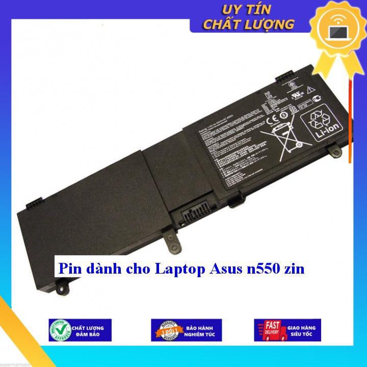 Pin dùng cho Laptop Asus n550  - Hàng Nhập Khẩu New Seal