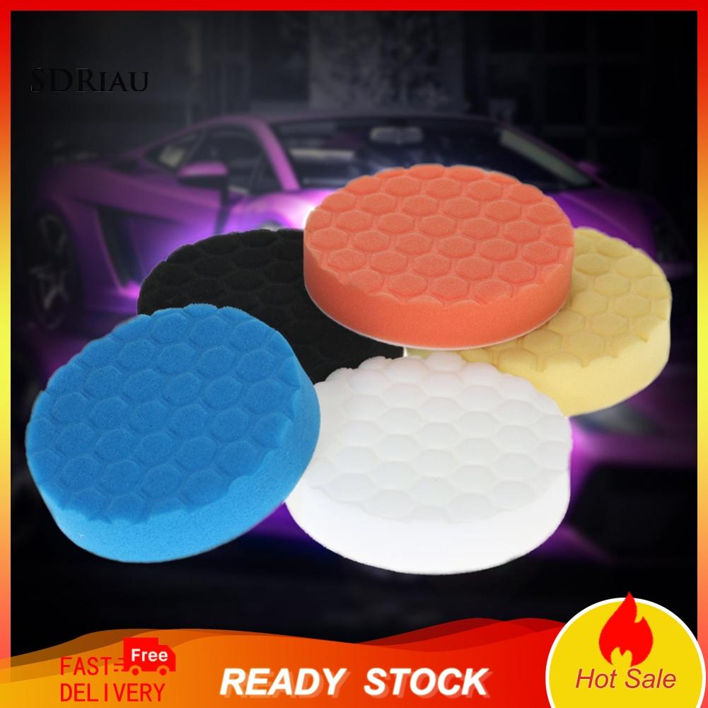 Set 5 Miếng Xốp Đánh Bóng Xe Hơi 5 Inch 125mm