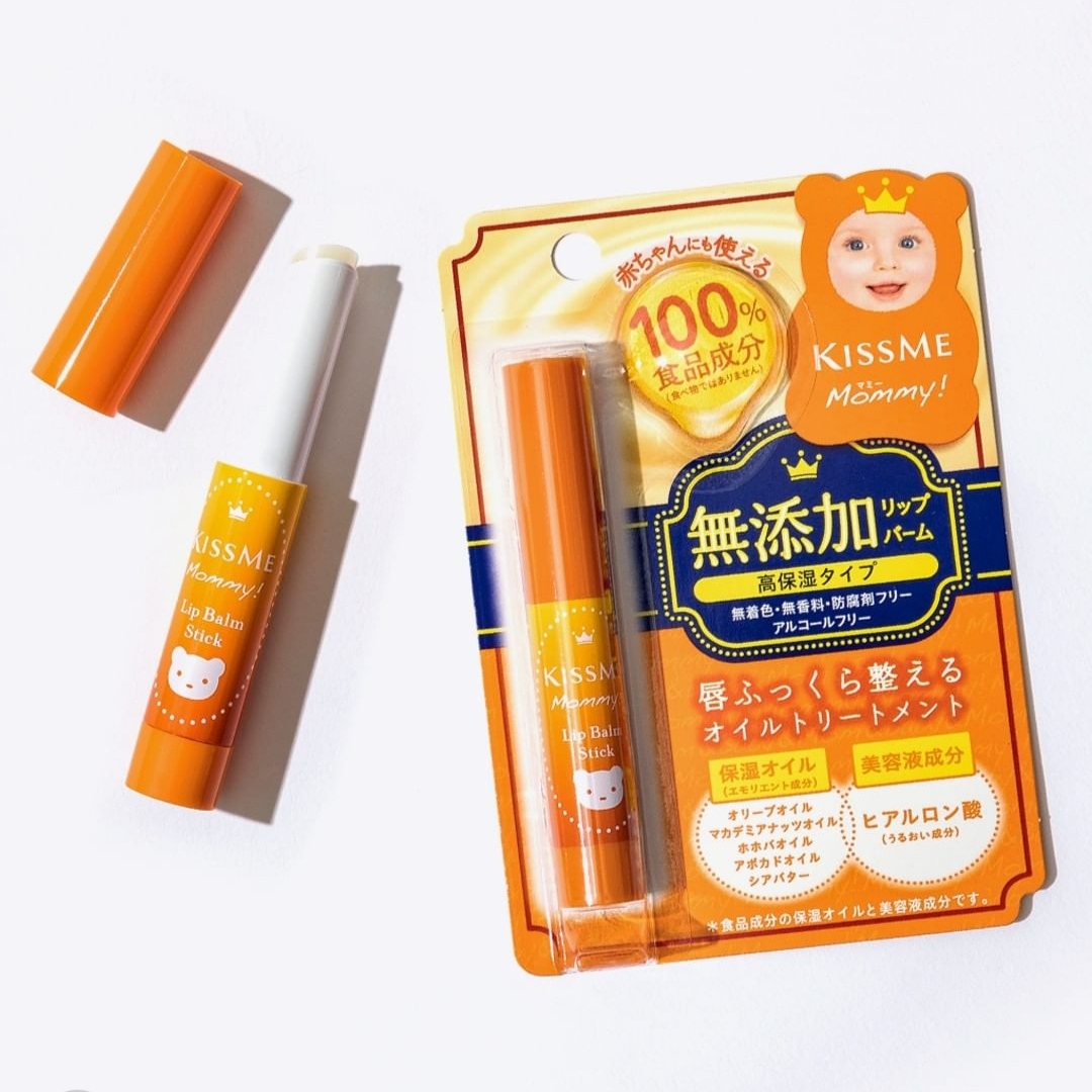 Son Dưỡng Chống Nứt Nẻ Môi Dành Cho Bé Từ 6 Tháng Tuổi Và Da Nhạy Cảm Kissme Mommy Lips (2.5g )