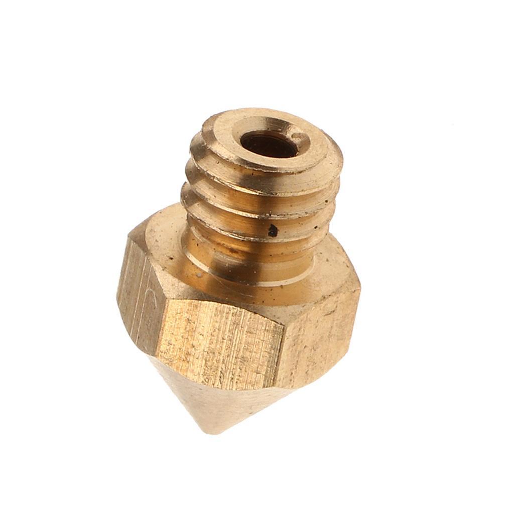 0.2mm Mini Metal Nozzle for 1.75 Filament V6 Hotend Extruder 3D Printer Part