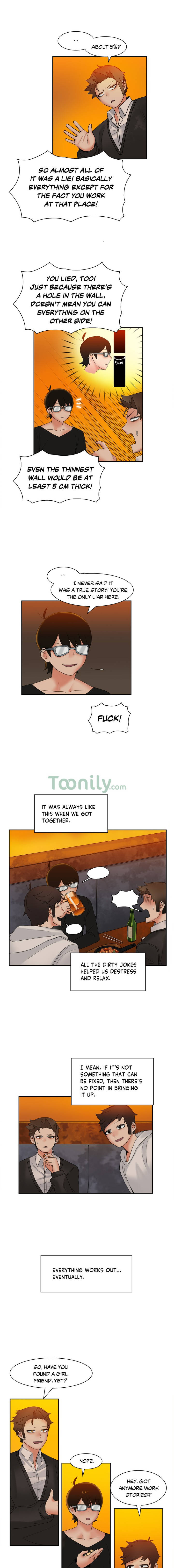 [raw] cô gái đã bị mắc kẹt bên trong bức tường chapter 8 3