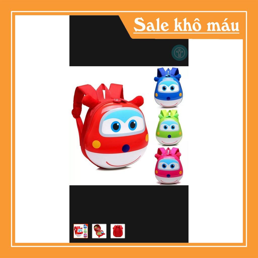 { kho balo } BALO TRỨNG ĐỘI BAY SIÊU ĐẲNG - SUPER WINGS cho bé 3-6 tuổi