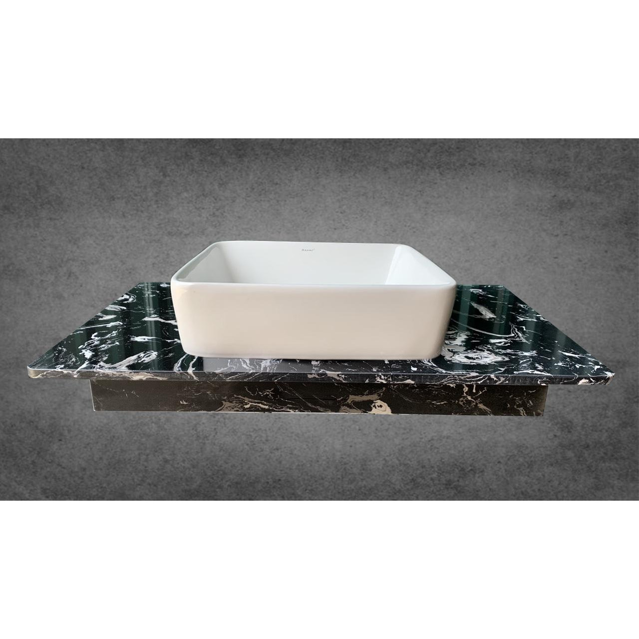 Chậu Lavabo Kèm Mặt Đá , Nhập Khẩu Cao Cấp Chính Hãng Rhenware Cv - Mđvđ70Cm