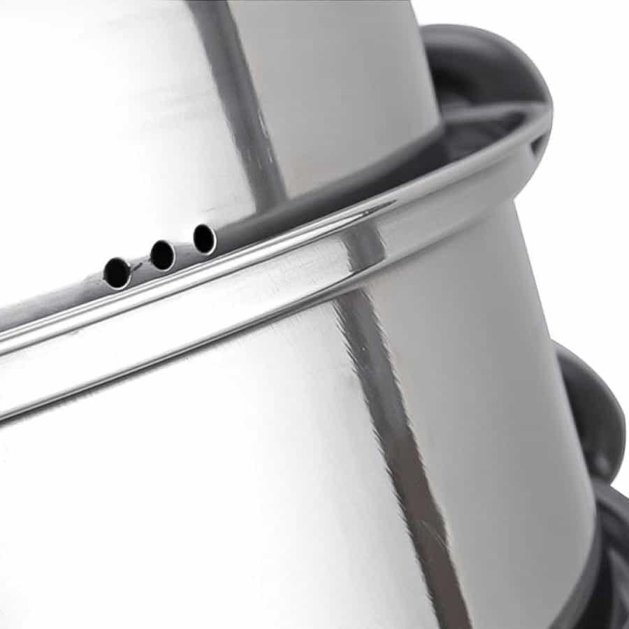 Nồi Hấp Inox Đa Năng 3 TẦNG 28CM Dùng Cho Cả Bếp Từ Và Bếp Ga Thiết Kế Hiện Đại Tiện Dụng