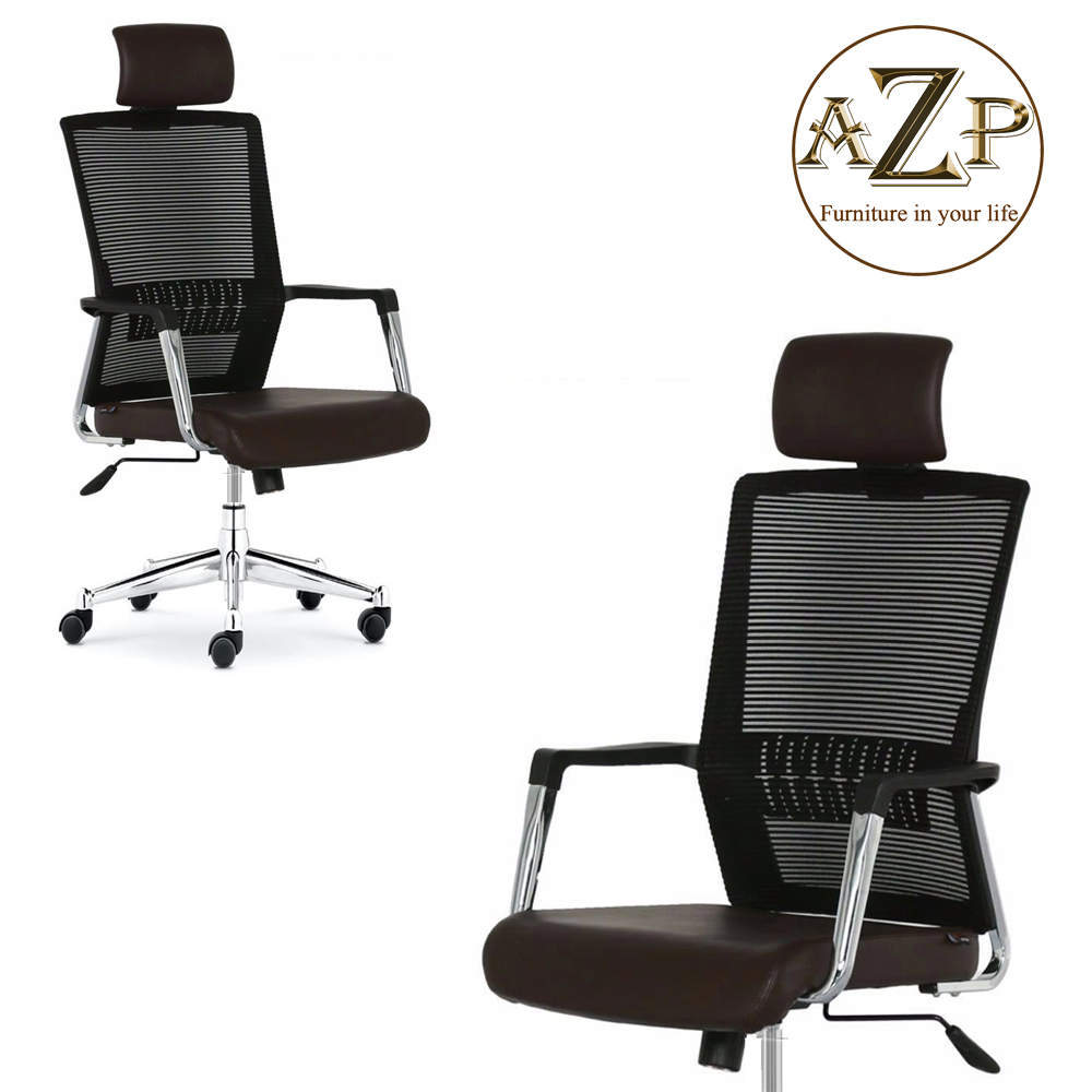 Ghế Giám Đốc, Ghế Văn Phòng AZP FURNITURE Ergonomic AZP-9213 Phân Khúc Cao Cấp Siêu Êm, Dòng Lưới Thời Trang