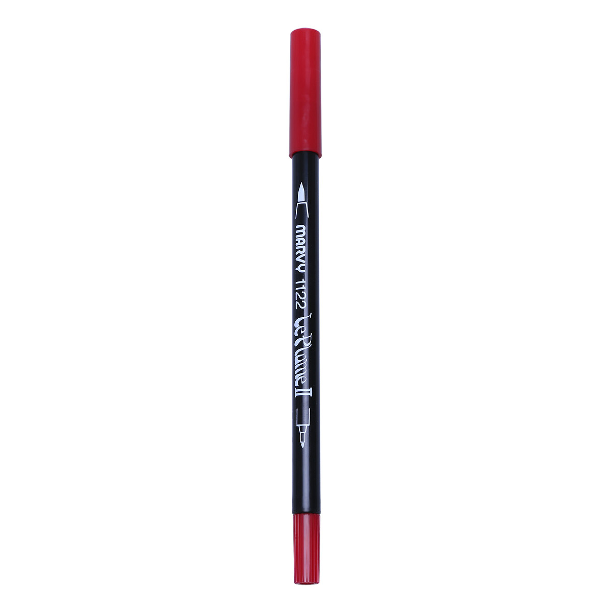 Bút lông hai đầu màu nước Marvy LePlume II 1122 - Brush/ Extra fine tip - Crimson Lake (46)