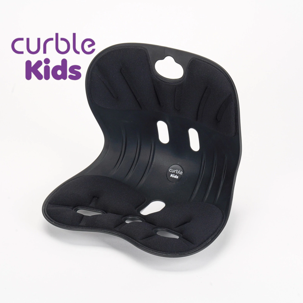 Chính Hãng Ablue Ghế Chỉnh Dáng Ngồi Đúng, Chống Gù Curble Kids - Phiên Bản Đặc Biệt Dùng Cho Trẻ Em Made In Korea - Màu Đen