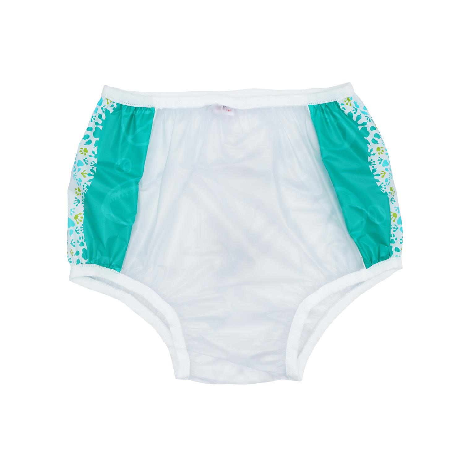 DDLG Miếng Tã Quần Pvc Có Thể Tái Sử Dụng Quần Tã Onesize Nhựa Bikini Quần ABDL Người Lớn Bé Tự Do Mới Quần Lót Xanh Dương Tã