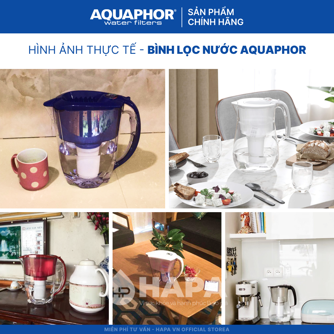 Bình Lọc Nước Uống AQUAPHOR Prestige, Provance (Provence) - Hàng Chính Hãng, Nhập khẩu Châu Âu