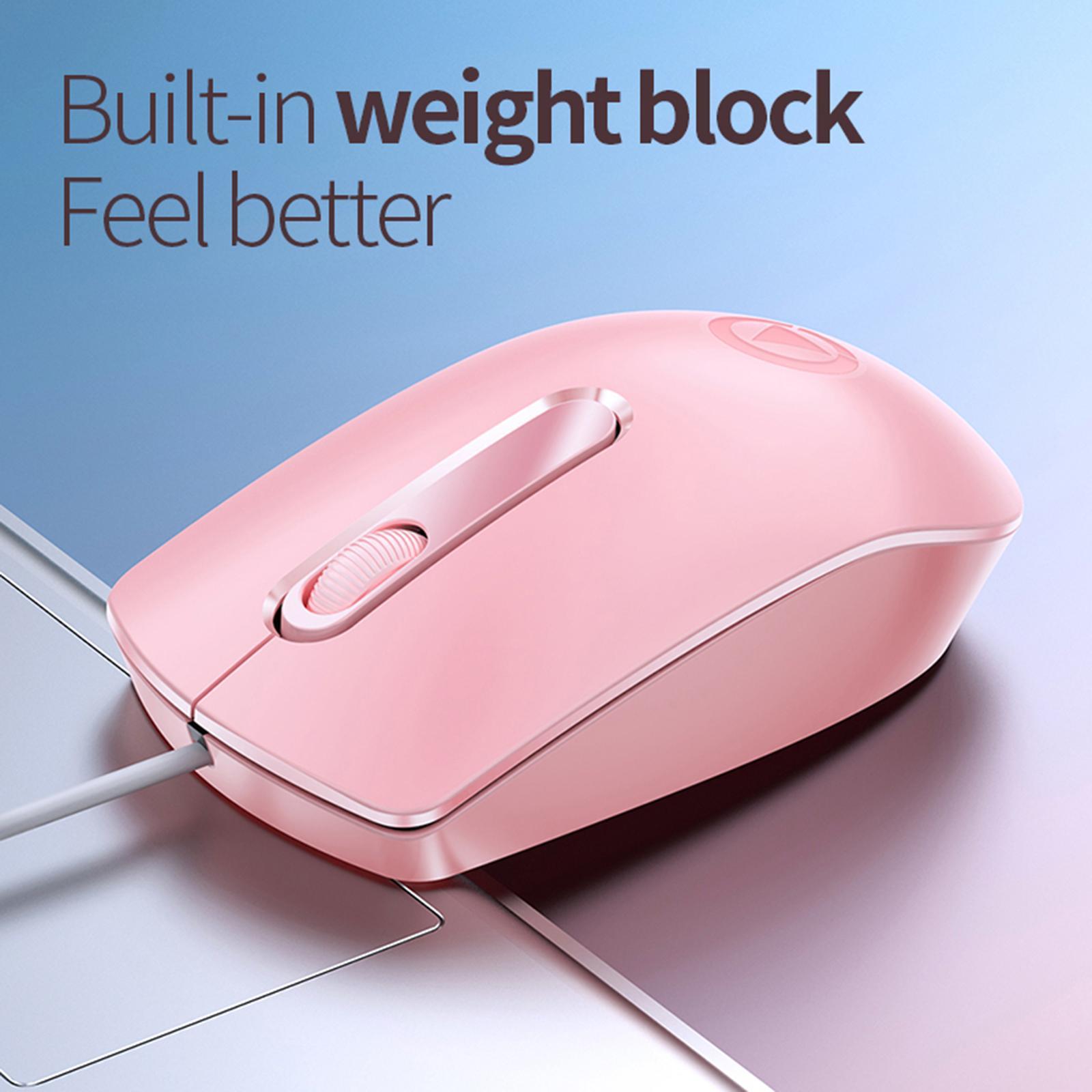 Wired Optical Mice Aggravated 3 Button Precision Laptop for Office